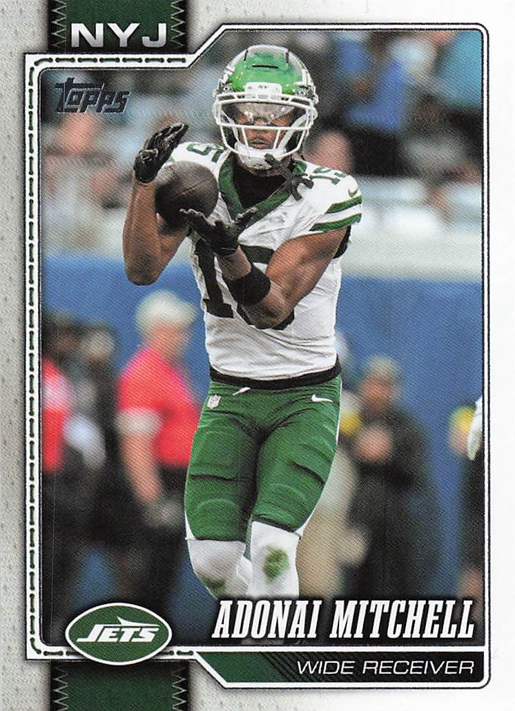 2026 Topps Flagship Football Adonai Mitchell #247
