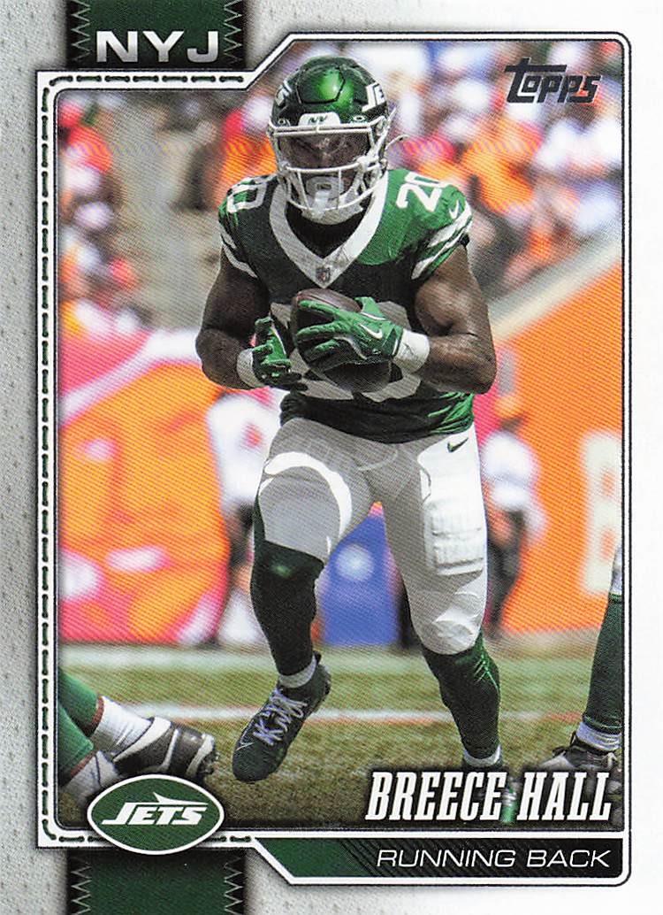 2026 Topps Flagship Football Breece Hall #162