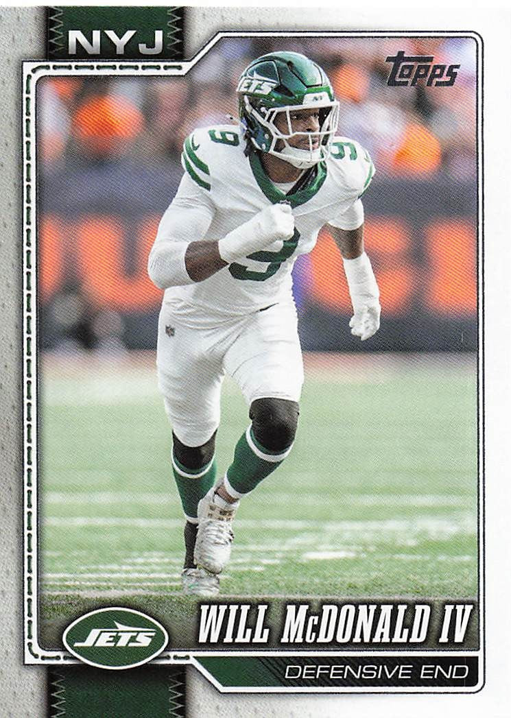 2026 Topps Flagship Football Will McDonald IV #158