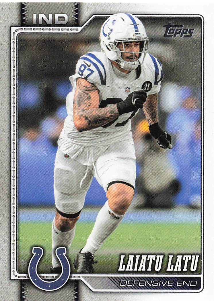 2026 Topps Flagship Football Laiatu Latu #228