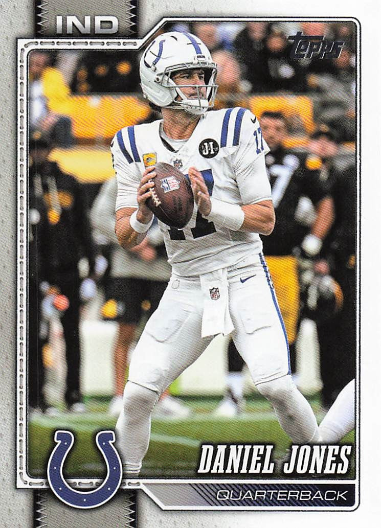 2026 Topps Flagship Football Daniel Jones #89