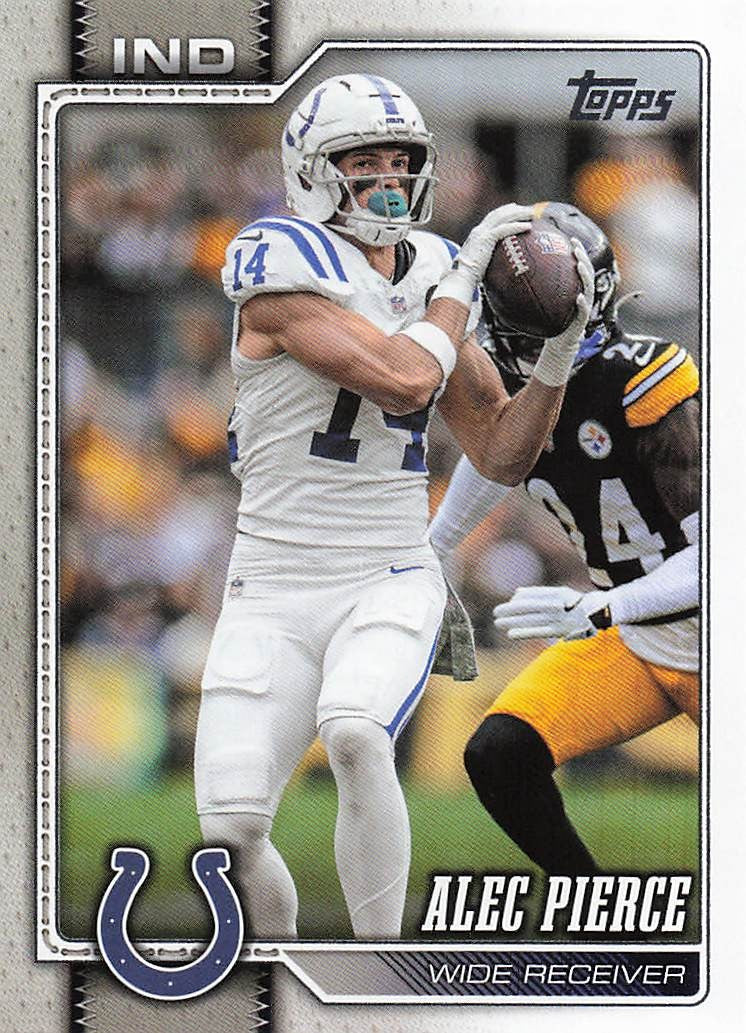 2026 Topps Flagship Football Alec Pierce #87
