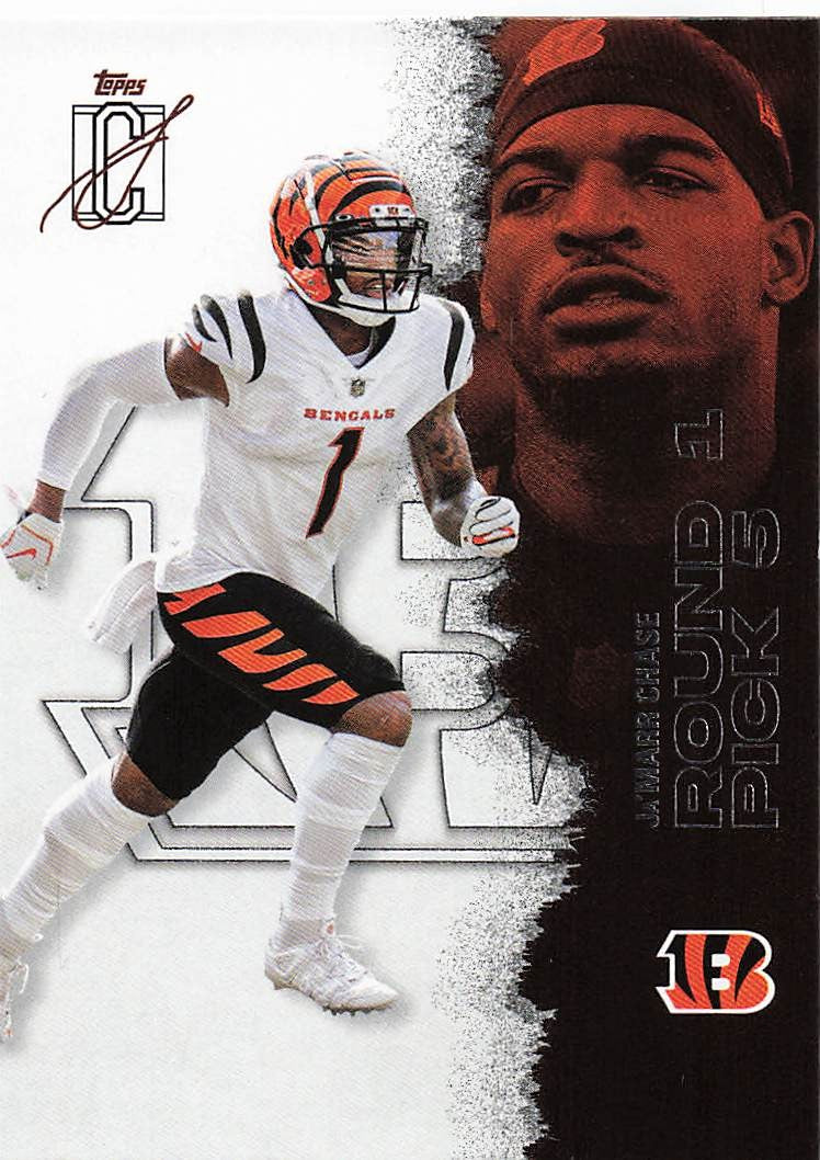 2025 Topps Signature Class Football Ja'Marr Chase #12