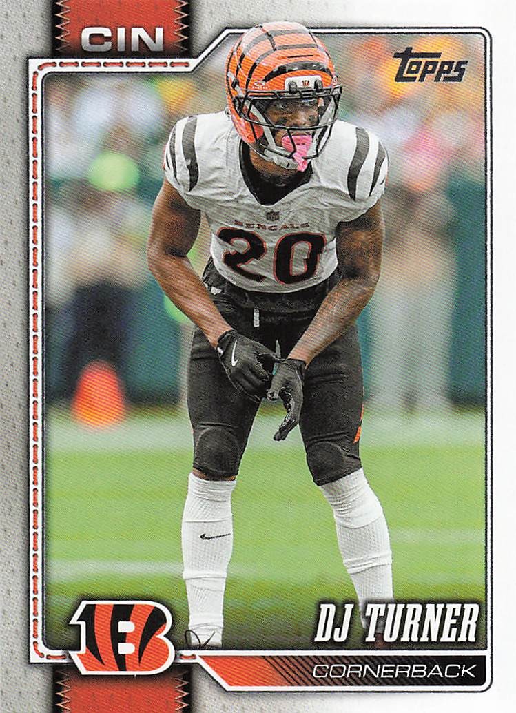2026 Topps Flagship Football DJ Turner #214