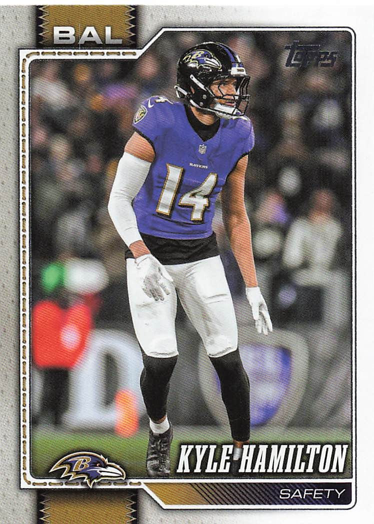 2026 Topps Flagship Football Kyle Hamilton #19