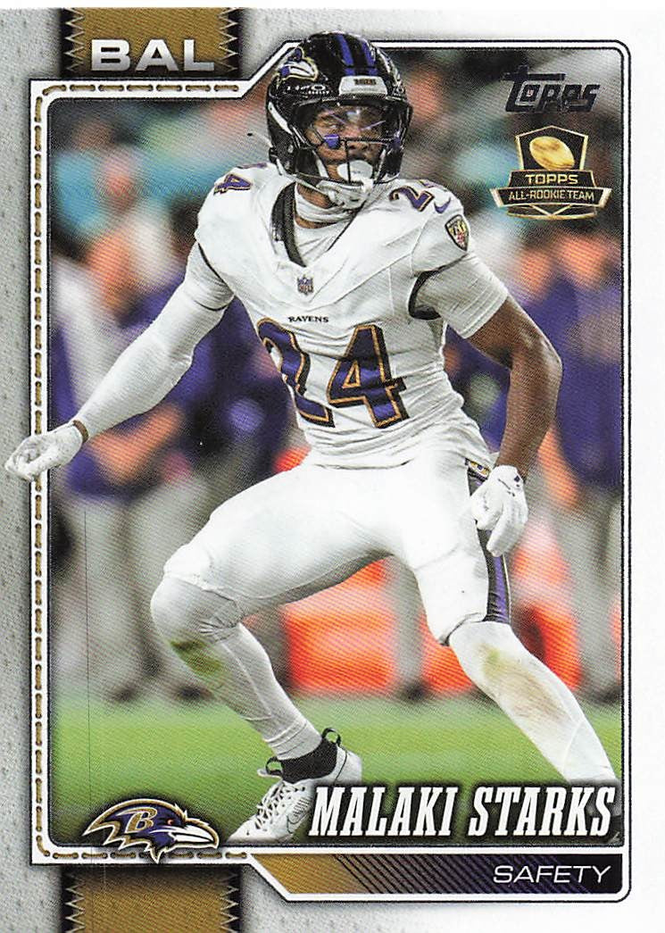 2026 Topps Flagship Football Malaki Starks #207