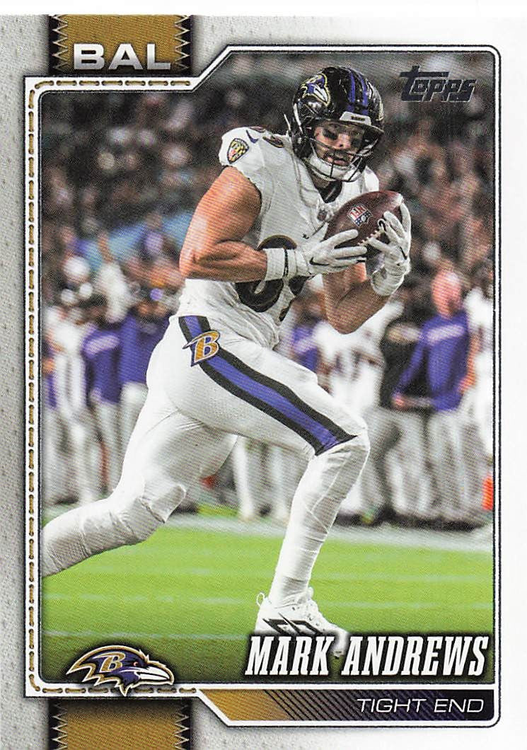 2026 Topps Flagship Football Mark Andrews #15