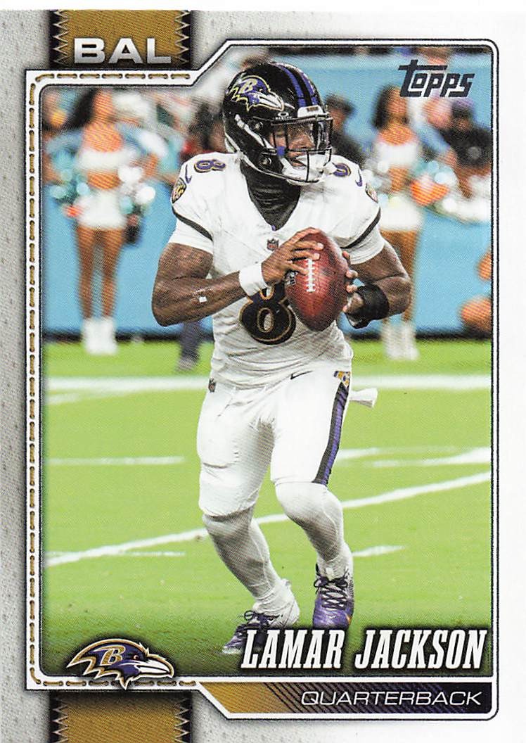 2026 Topps Flagship Football Lamar Jackson #13
