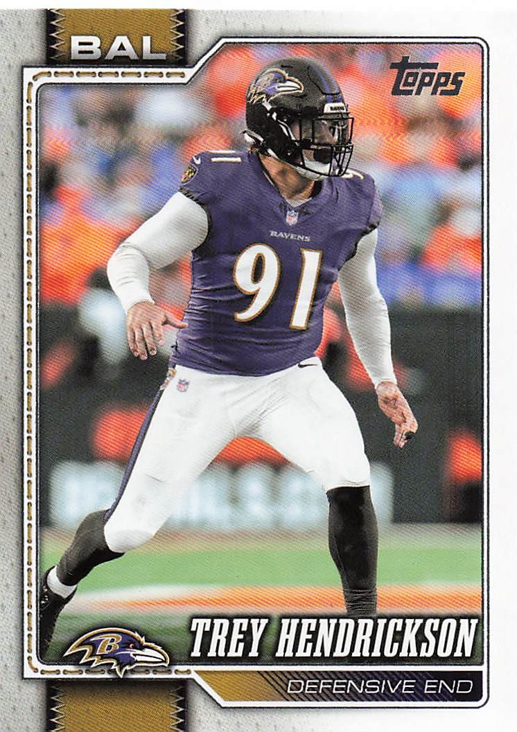 2026 Topps Flagship Football Trey Hendrickson #39
