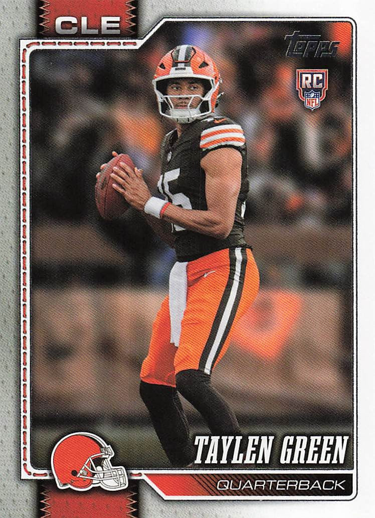 2026 Topps Flagship Football Taylen Green #308 RC