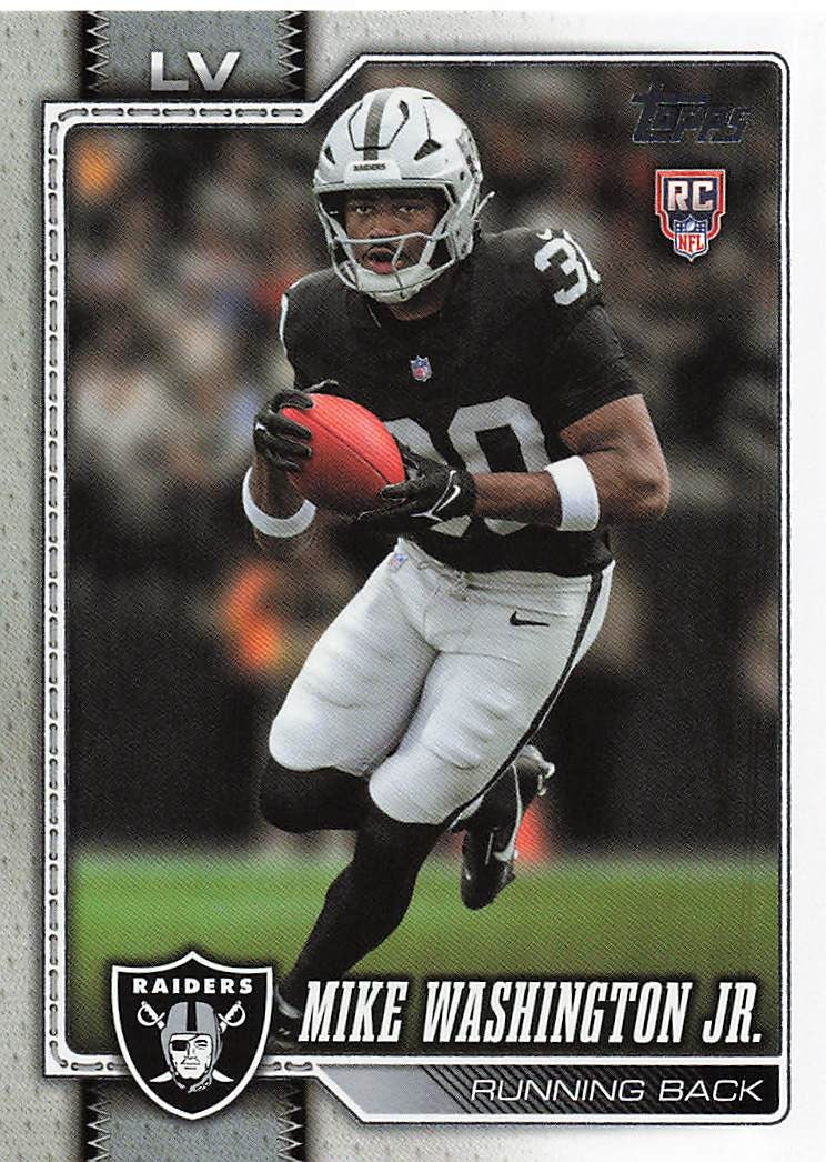 2026 Topps Flagship Football Mike Washington Jr. #311 RC