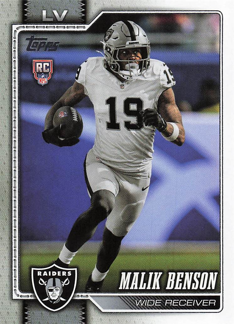 2026 Topps Flagship Football Malik Benson #390 RC