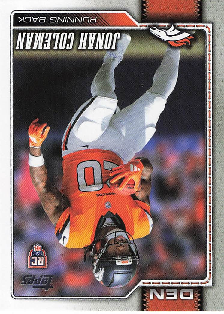2026 Topps Flagship Football Jonah Coleman #312 RC