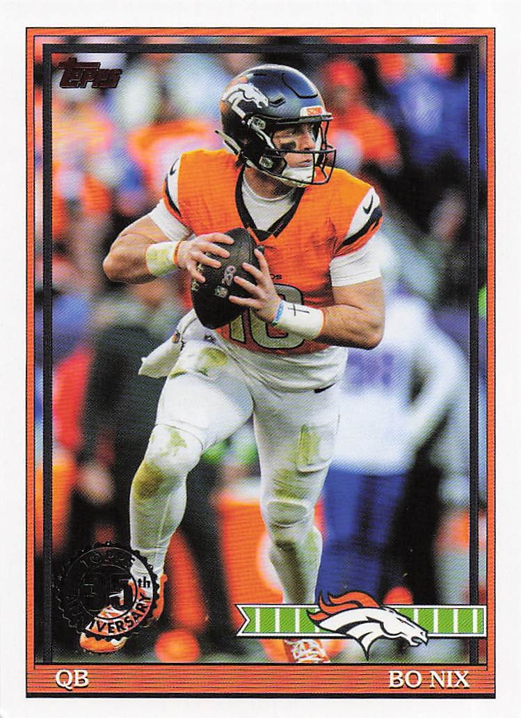 2026 Topps Flagship Football 1991 Topps Football Bo Nix #91TF-31