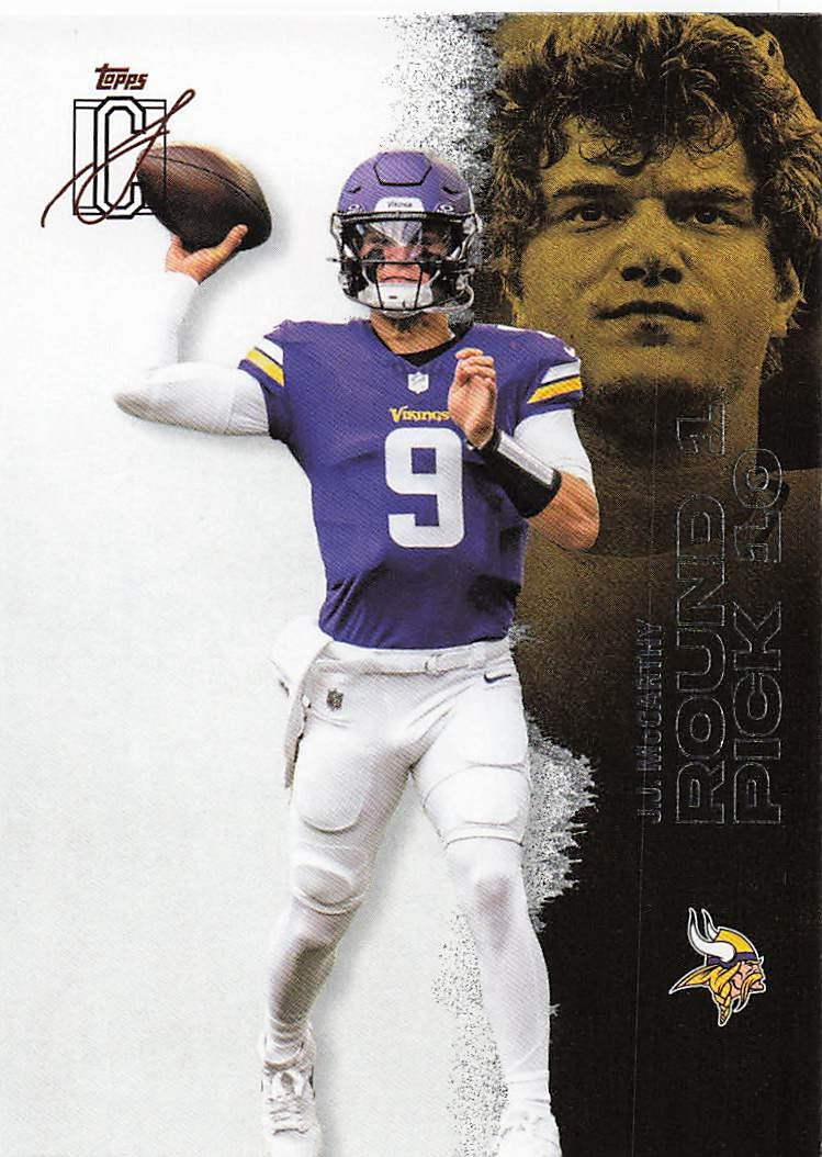 2025 Topps Signature Class Football J.J. McCarthy #37
