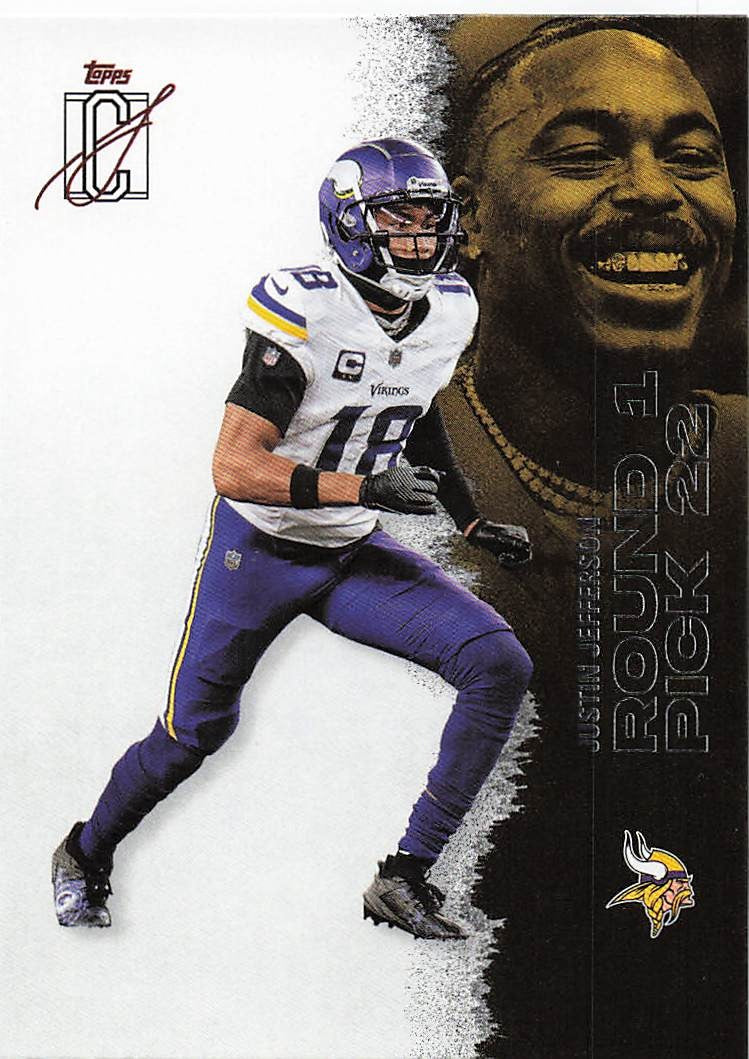 2025 Topps Signature Class Football Justin Jefferson #36