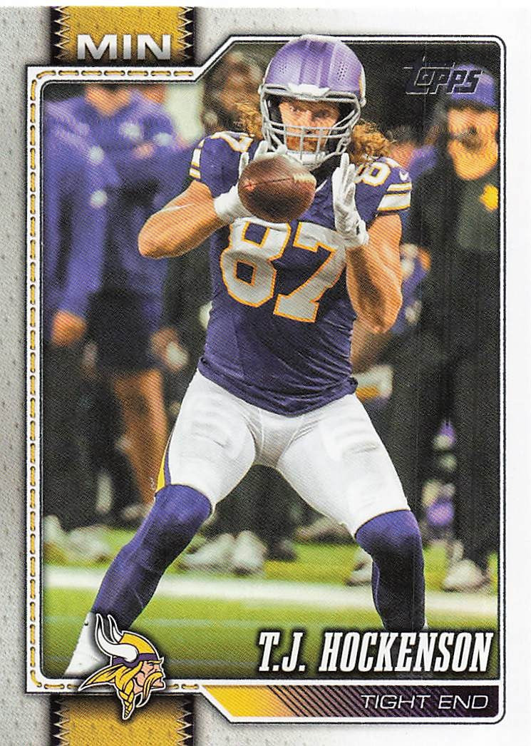 2026 Topps Flagship Football T.J. Hockenson #241