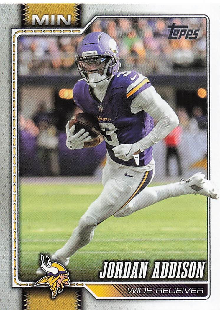2026 Topps Flagship Football Jordan Addison #132