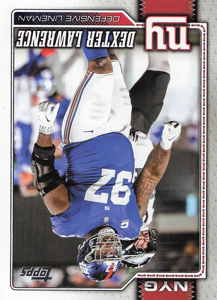 2026 Topps Flagship Football Dexter Lawrence #155