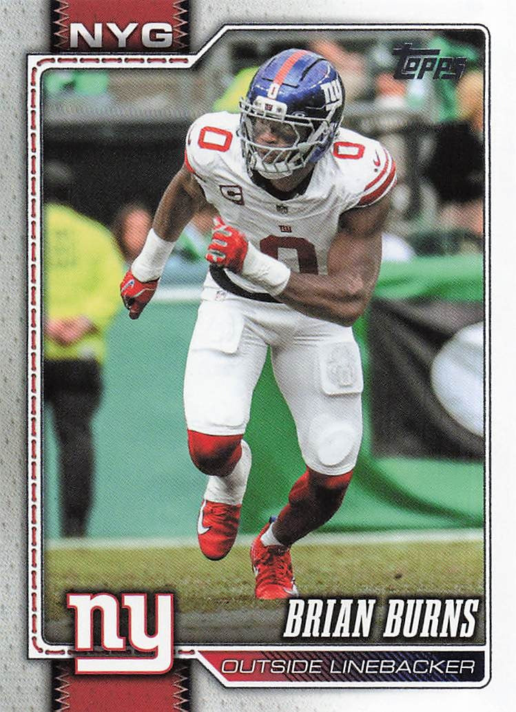 2026 Topps Flagship Football Brian Burns #154