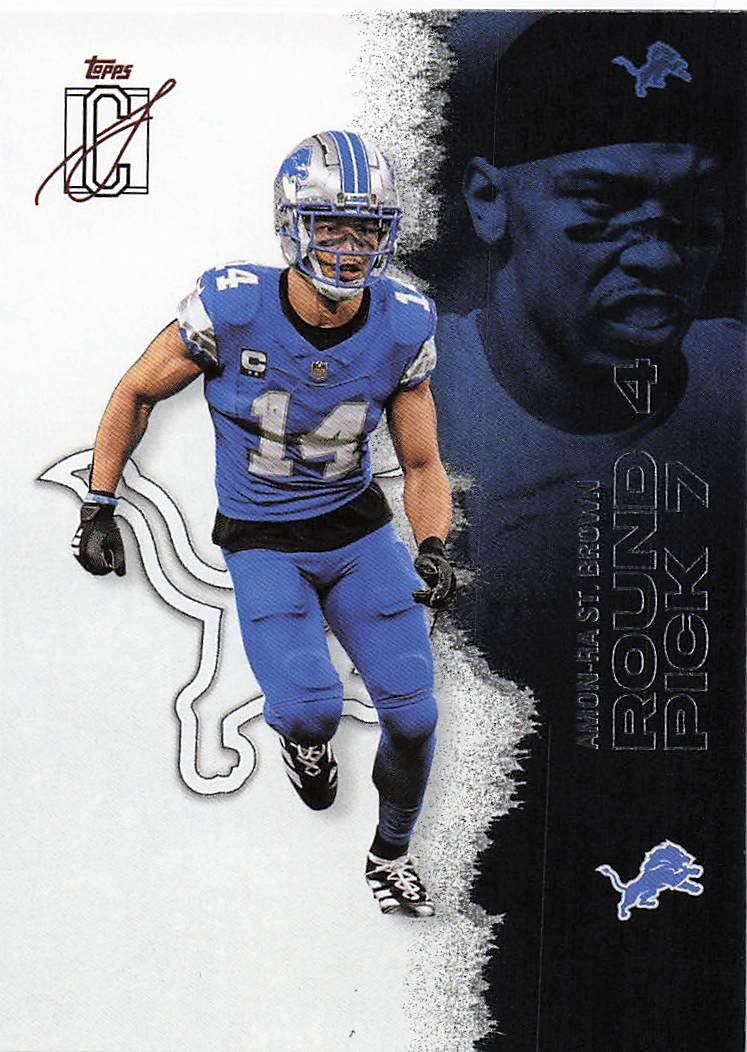 2025 Topps Signature Class Football Amon-Ra St. Brown #19