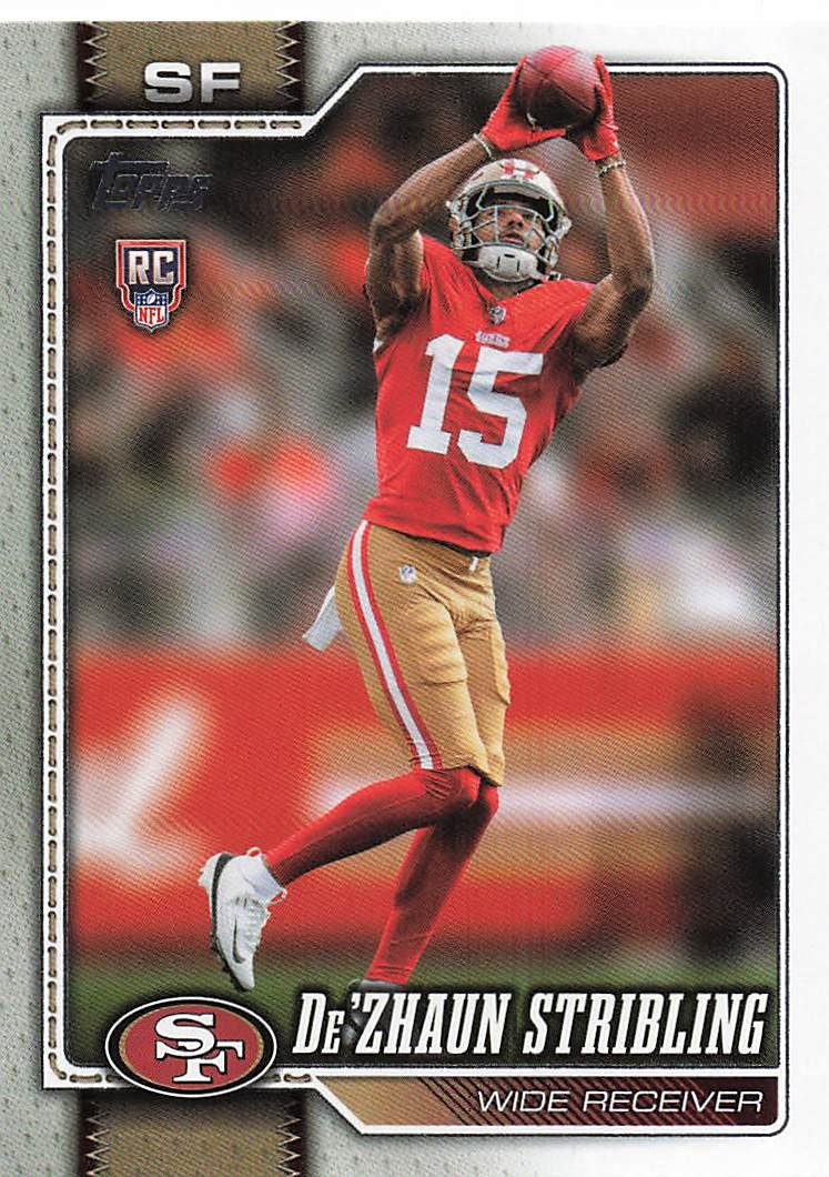 2026 Topps Flagship Football De’Zhaun Stribling #336 RC