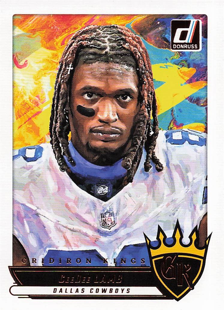 2025 Donruss Football Gridiron Kings CeeDee Lamb #GK-CLB