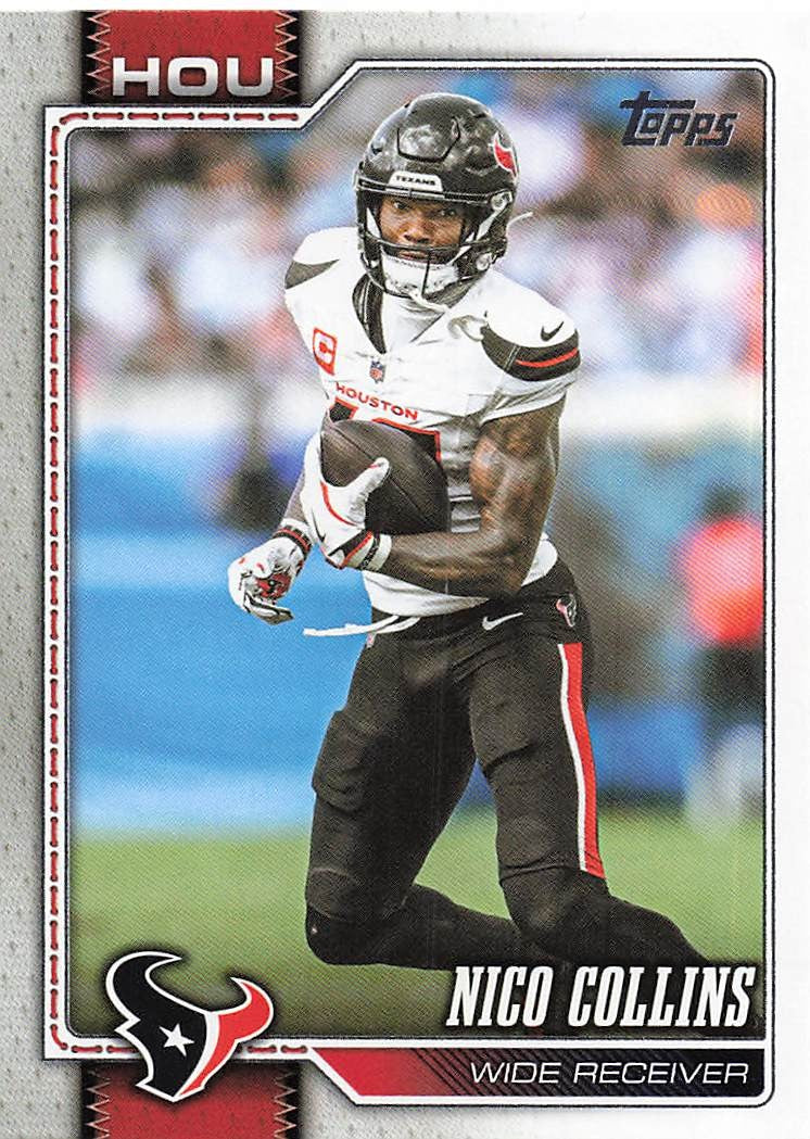 2026 Topps Flagship Football Nico Collins #83