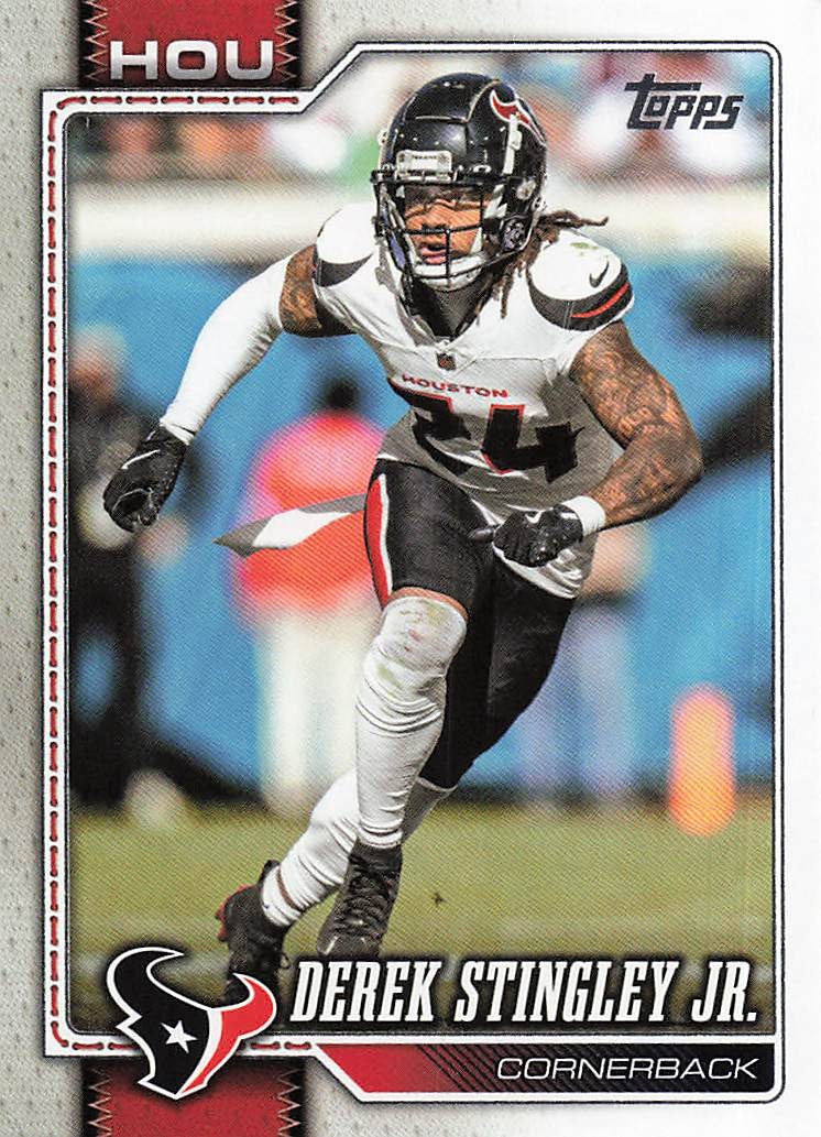 2026 Topps Flagship Football Derek Stingley Jr. #81