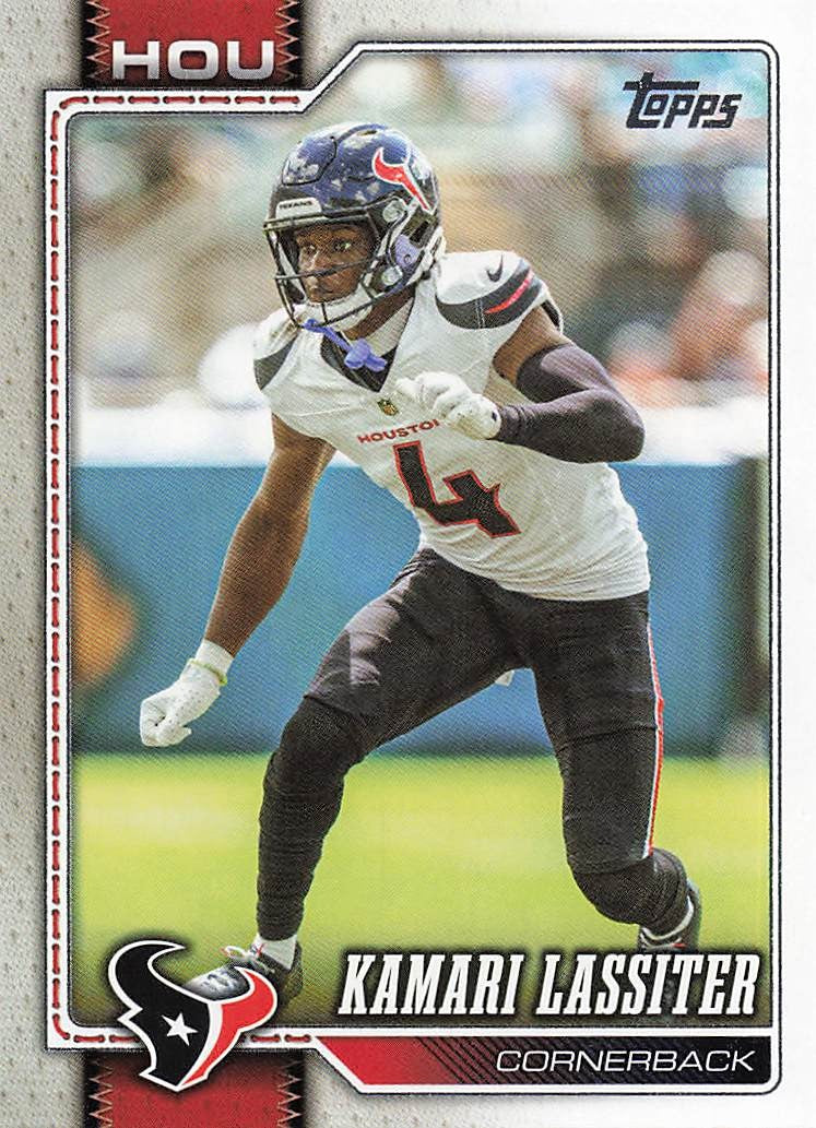 2026 Topps Flagship Football Kamari Lassiter #225