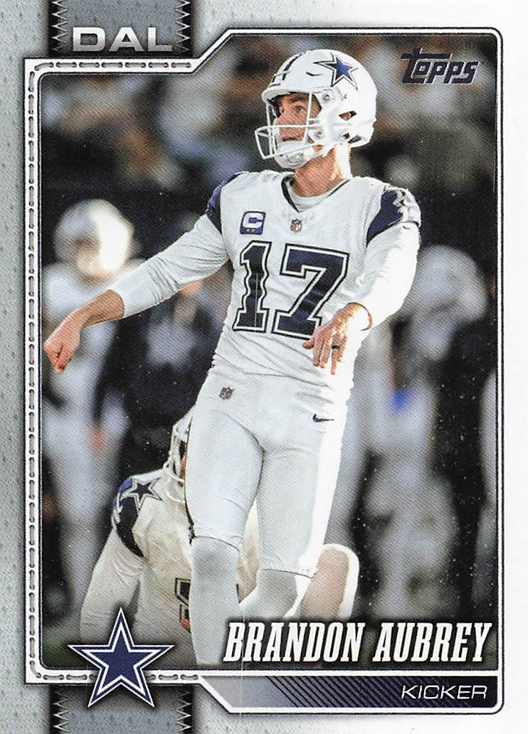 2026 Topps Flagship Football Brandon Aubrey #52