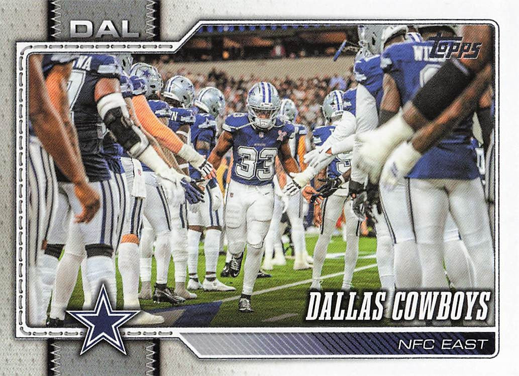 2026 Topps Flagship Football Dallas Cowboys #272