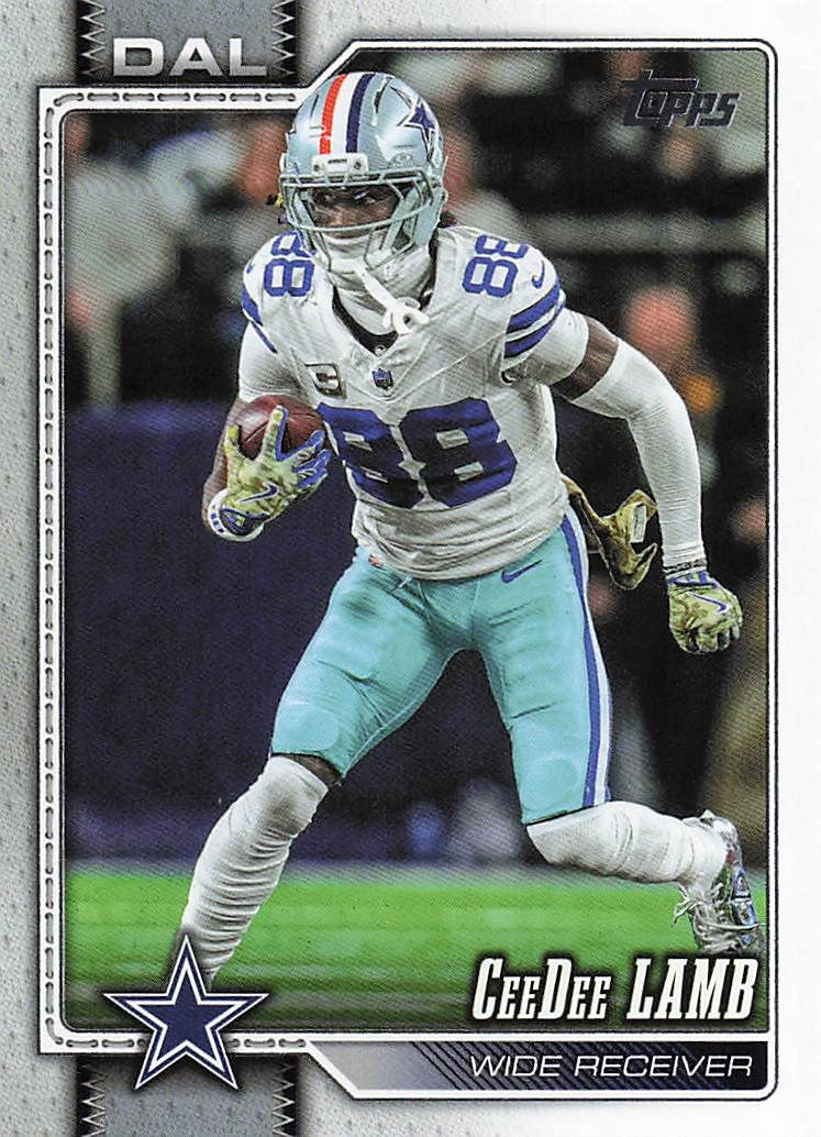 2026 Topps Flagship Football CeeDee Lamb #54