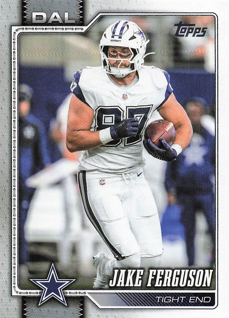 2026 Topps Flagship Football Jake Ferguson #55