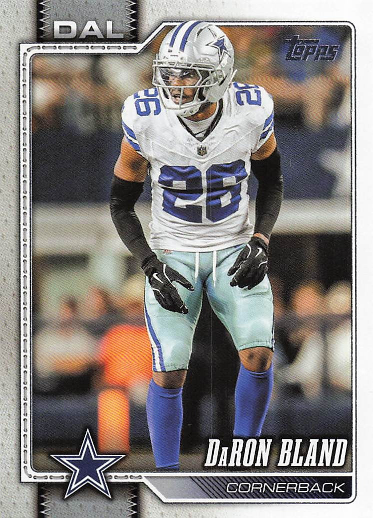 2026 Topps Flagship Football DaRon Bland #218