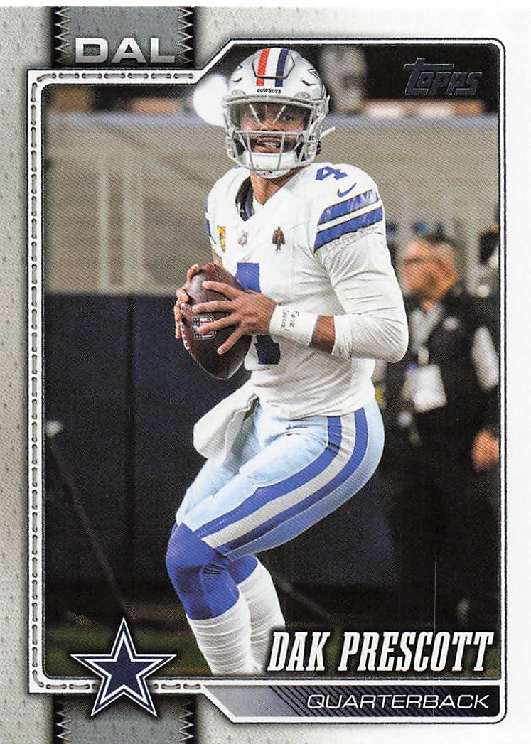 2026 Topps Flagship Football Dak Prescott #53