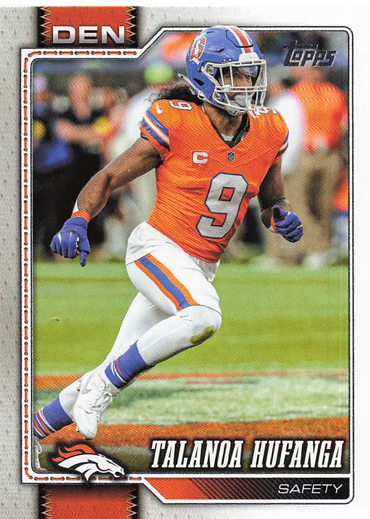 2026 Topps Flagship Football Talanoa Hufanga #220