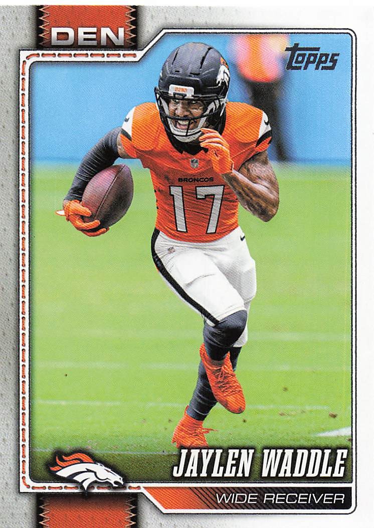 2026 Topps Flagship Football Jaylen Waddle #125