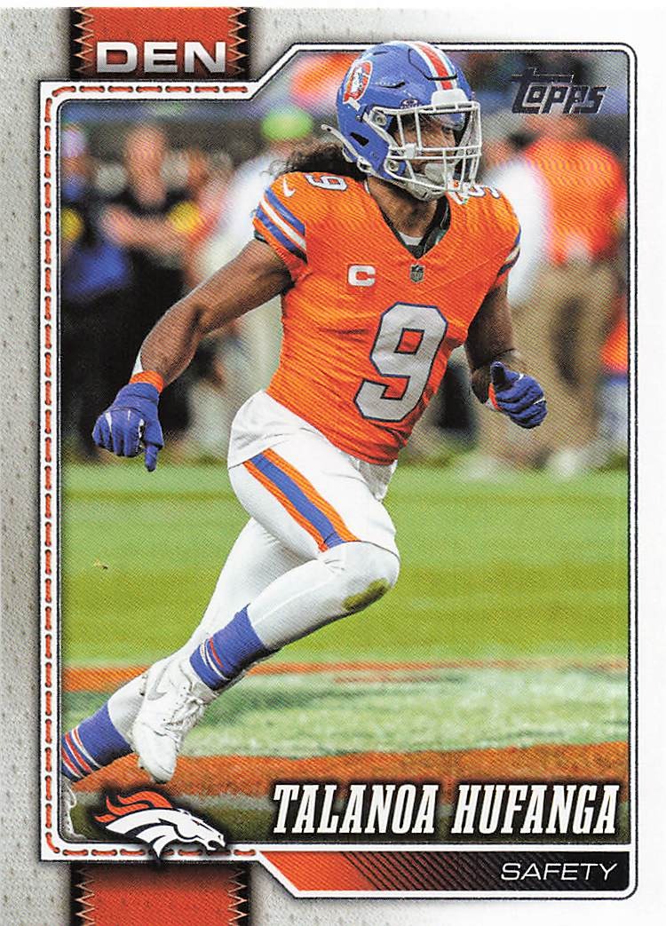 2026 Topps Flagship Football Talanoa Hufanga #220