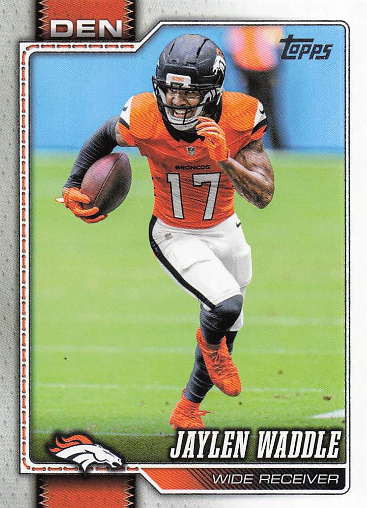 2026 Topps Flagship Football Jaylen Waddle #125