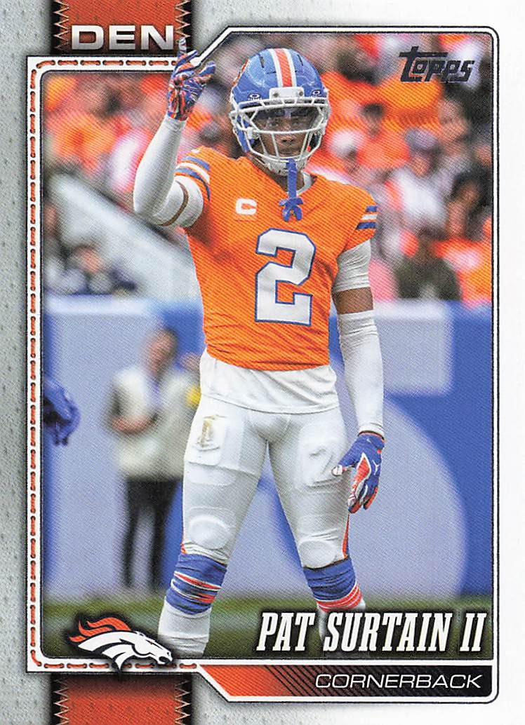 2026 Topps Flagship Football Pat Surtain II #60