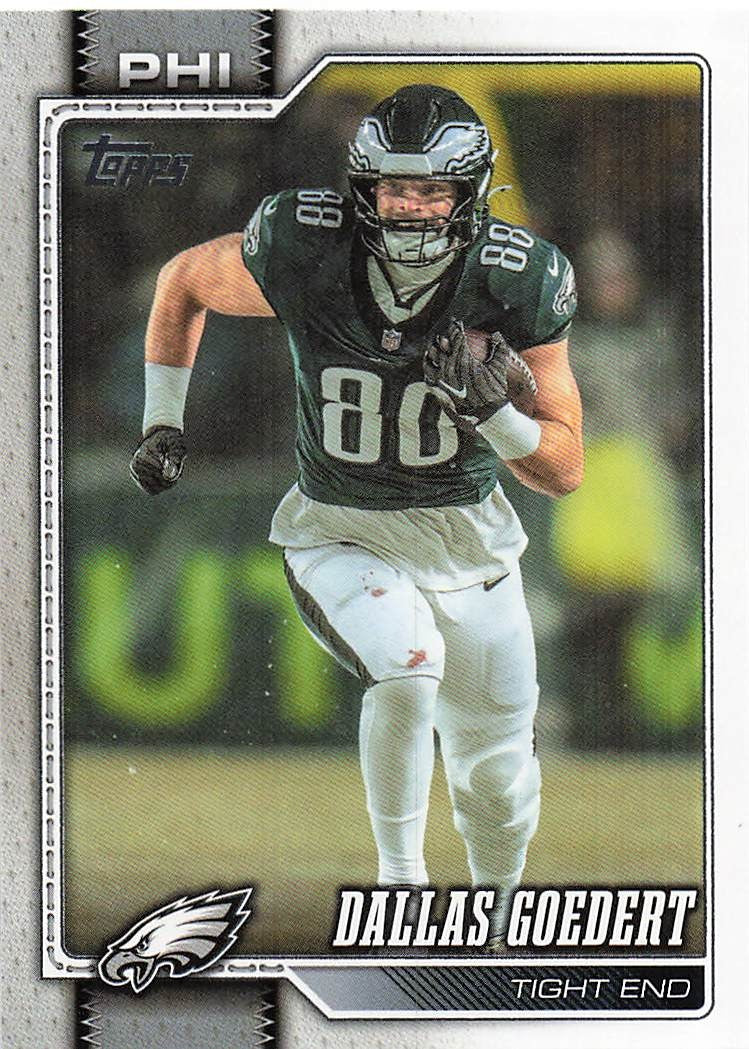 2026 Topps Flagship Football Dallas Goedert #170
