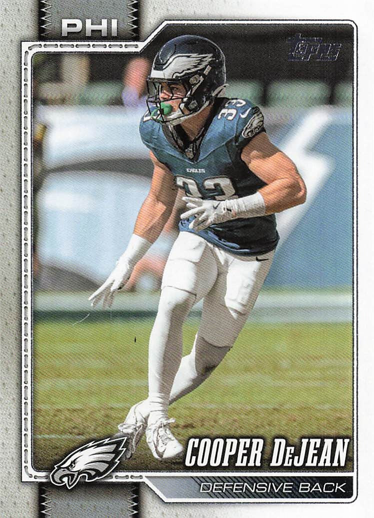 2026 Topps Flagship Football Cooper DeJean #163