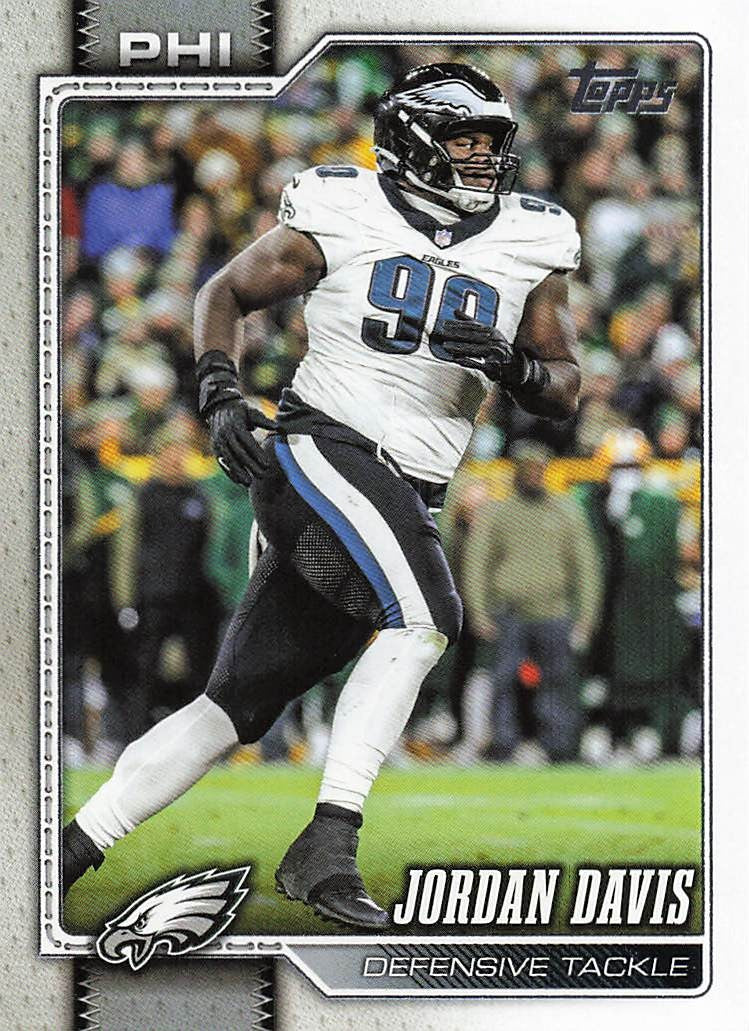 2026 Topps Flagship Football Jordan Davis #168