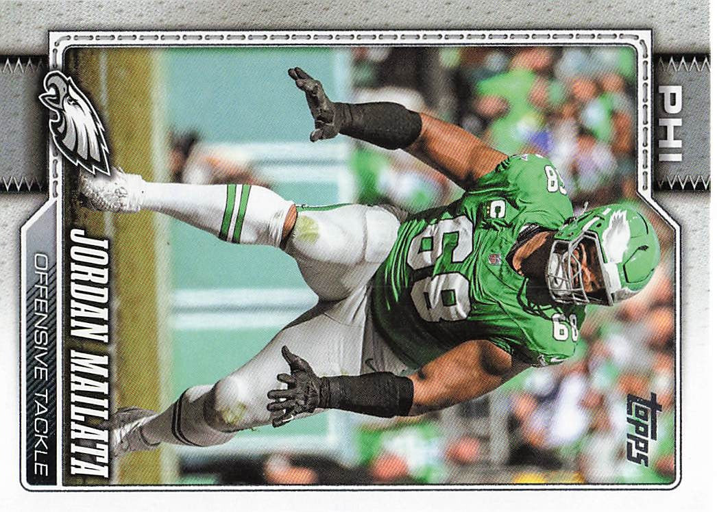 2026 Topps Flagship Football Jordan Mailata #166