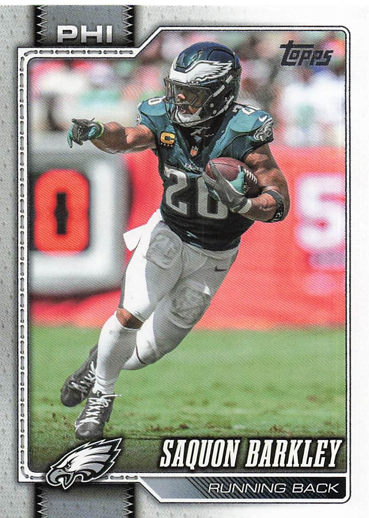 2026 Topps Flagship Football Saquon Barkley #164