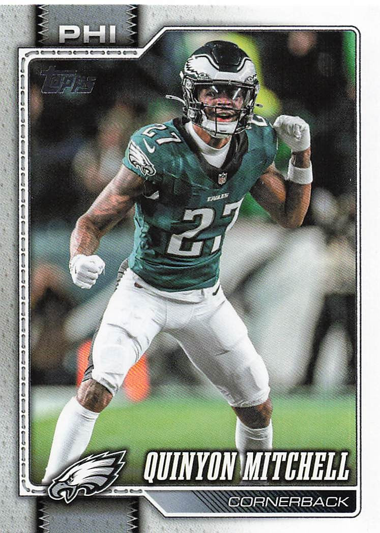 2026 Topps Flagship Football Quinyon Mitchell #249