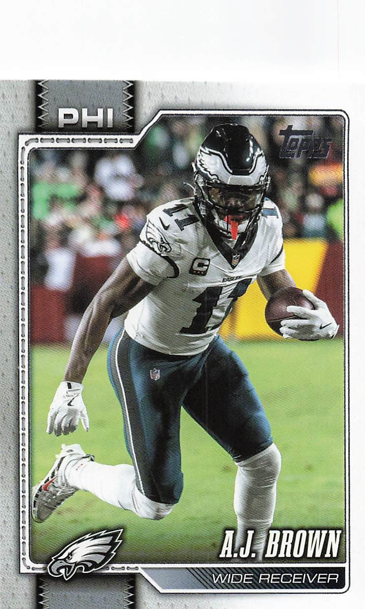 2026 Topps Flagship Football A.J. Brown #169