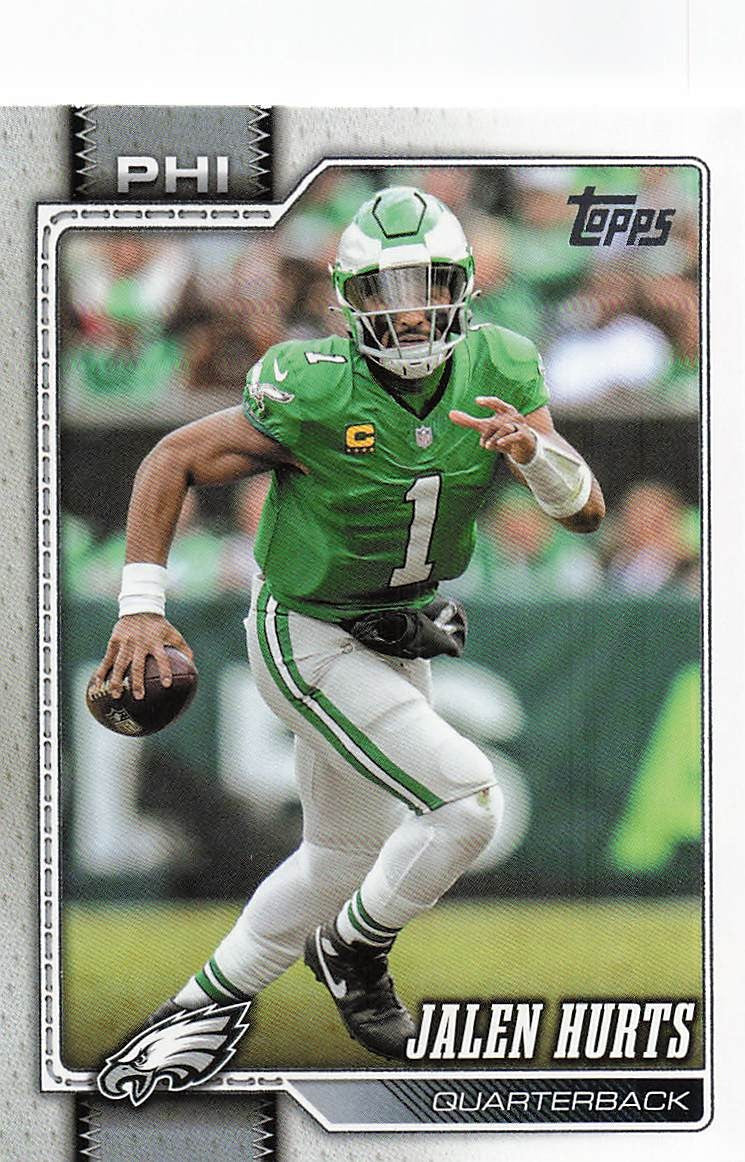 2026 Topps Flagship Football Jalen Hurts #167