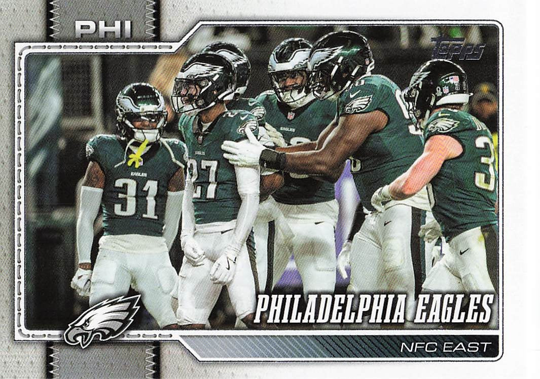2026 Topps Flagship Football Philadelphia Eagles #276